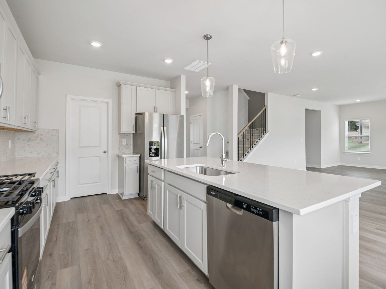 The Elemental Harbor interior package modeled at Northwoods at Mirror Lake.
