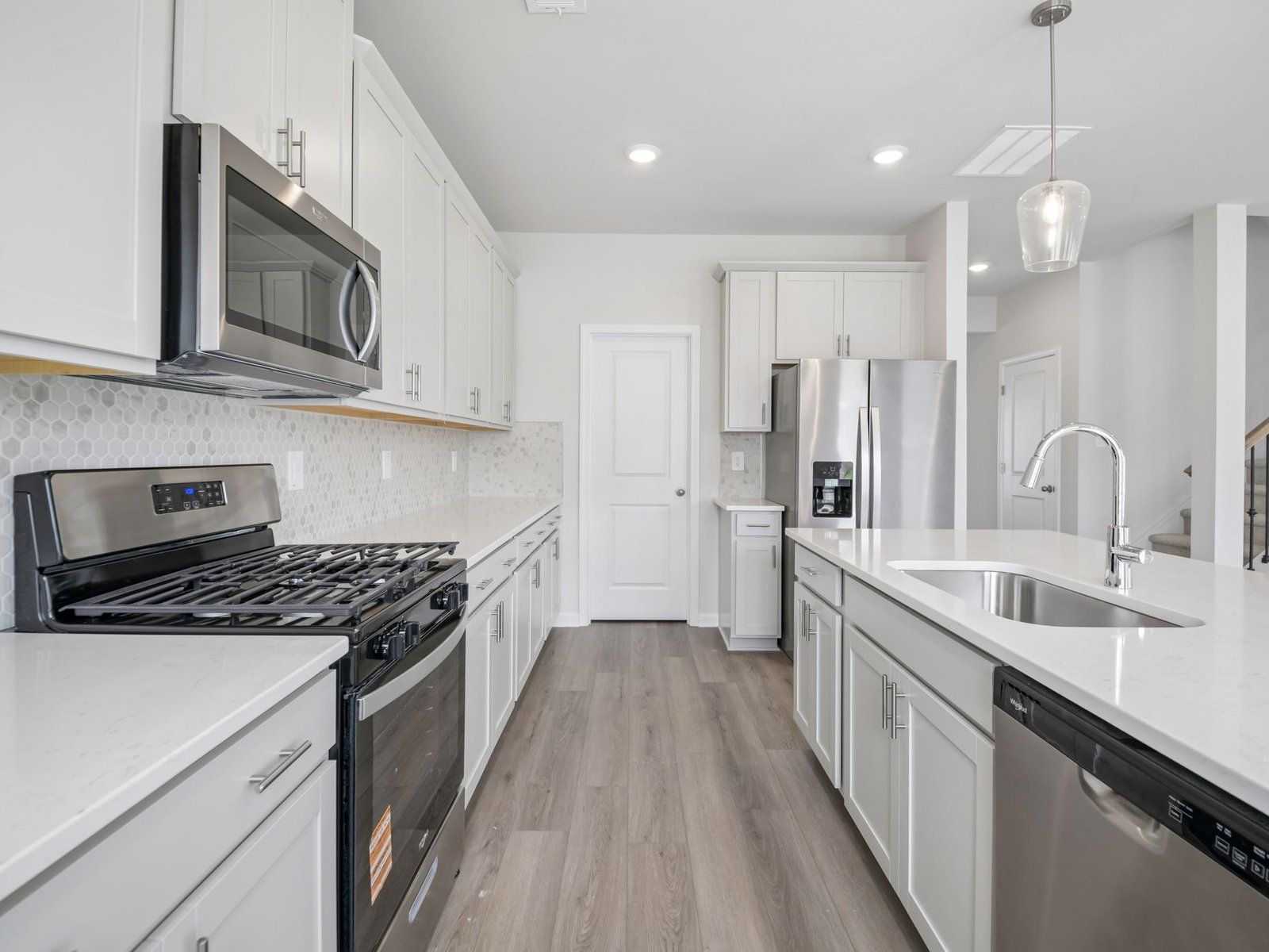 The Elemental Harbor interior package modeled at Northwoods at Mirror Lake.