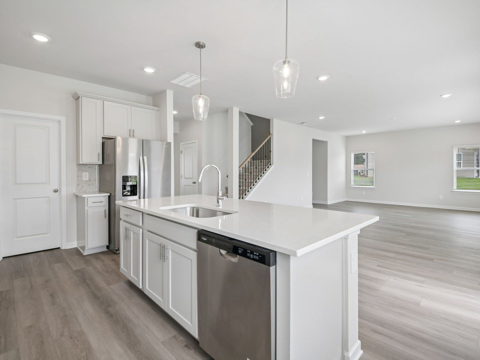 The Elemental Harbor interior package modeled at Northwoods at Mirror Lake.