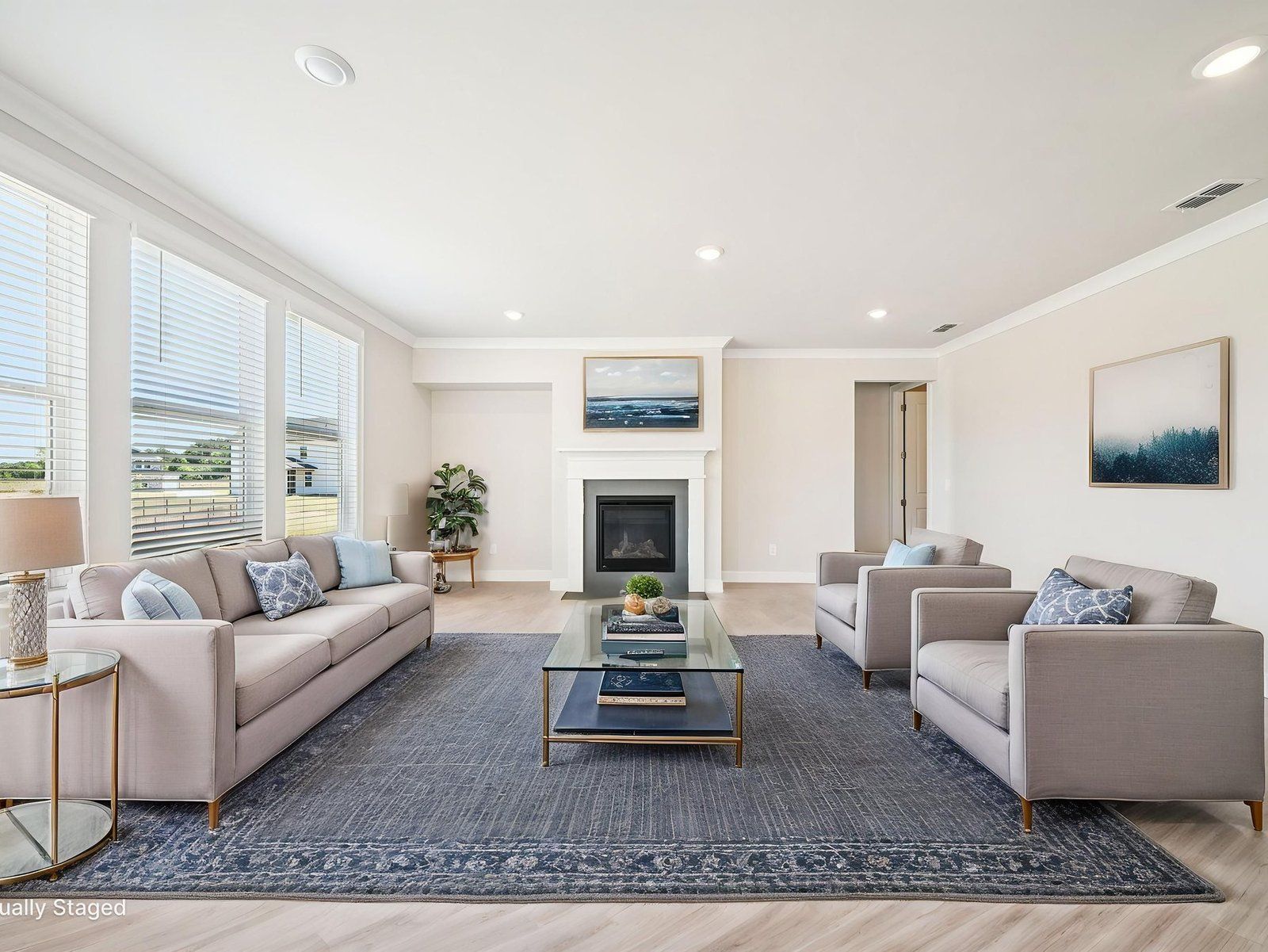 The Orchard Park floorplan with the Bold Sophistication Boulder interior package.