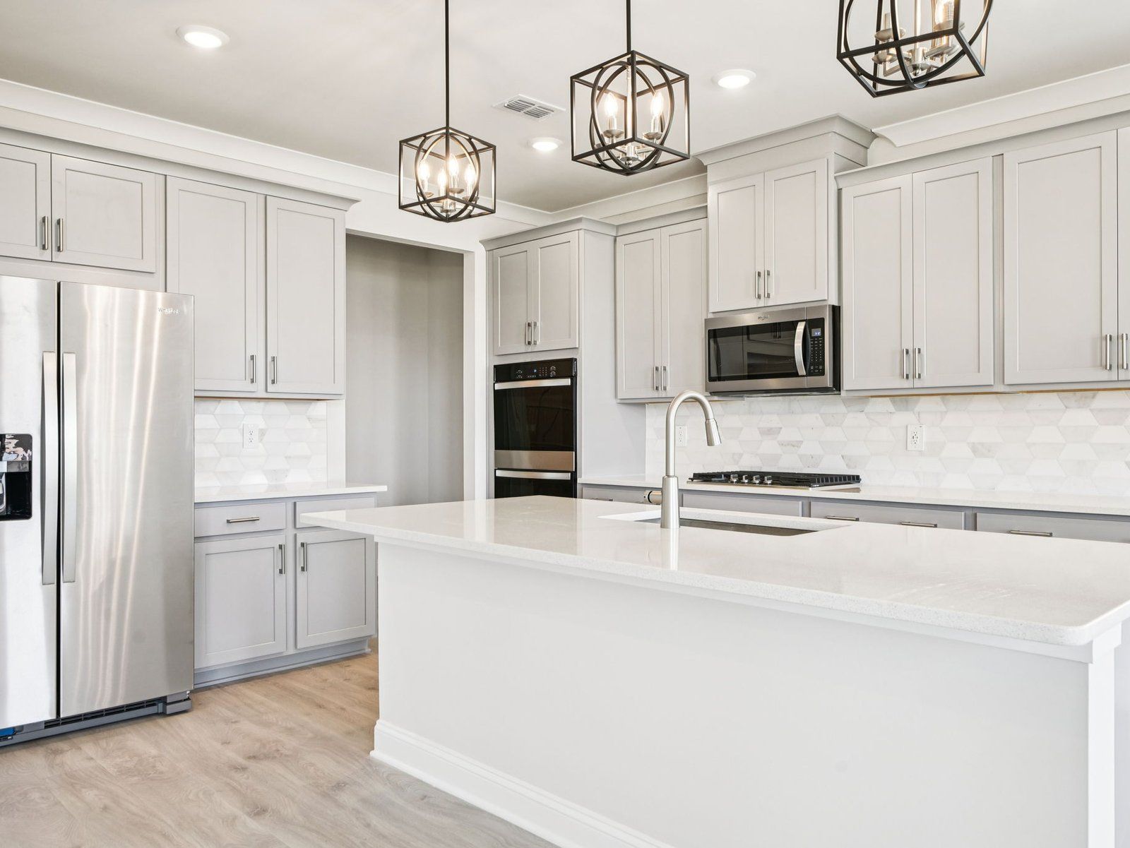 The Orchard Park floorplan with the Bold Sophistication Boulder interior package.