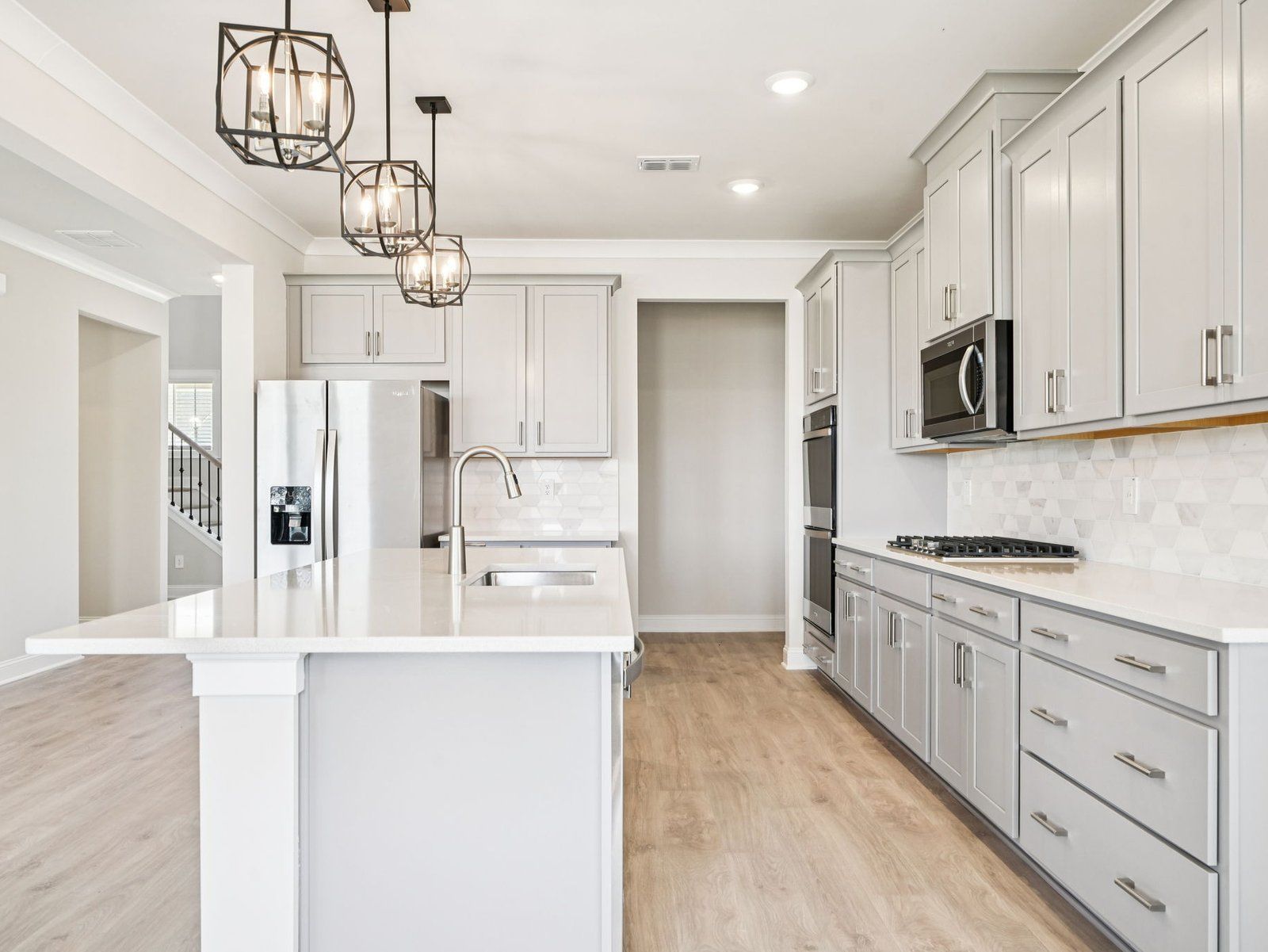The Orchard Park floorplan with the Bold Sophistication Boulder interior package.
