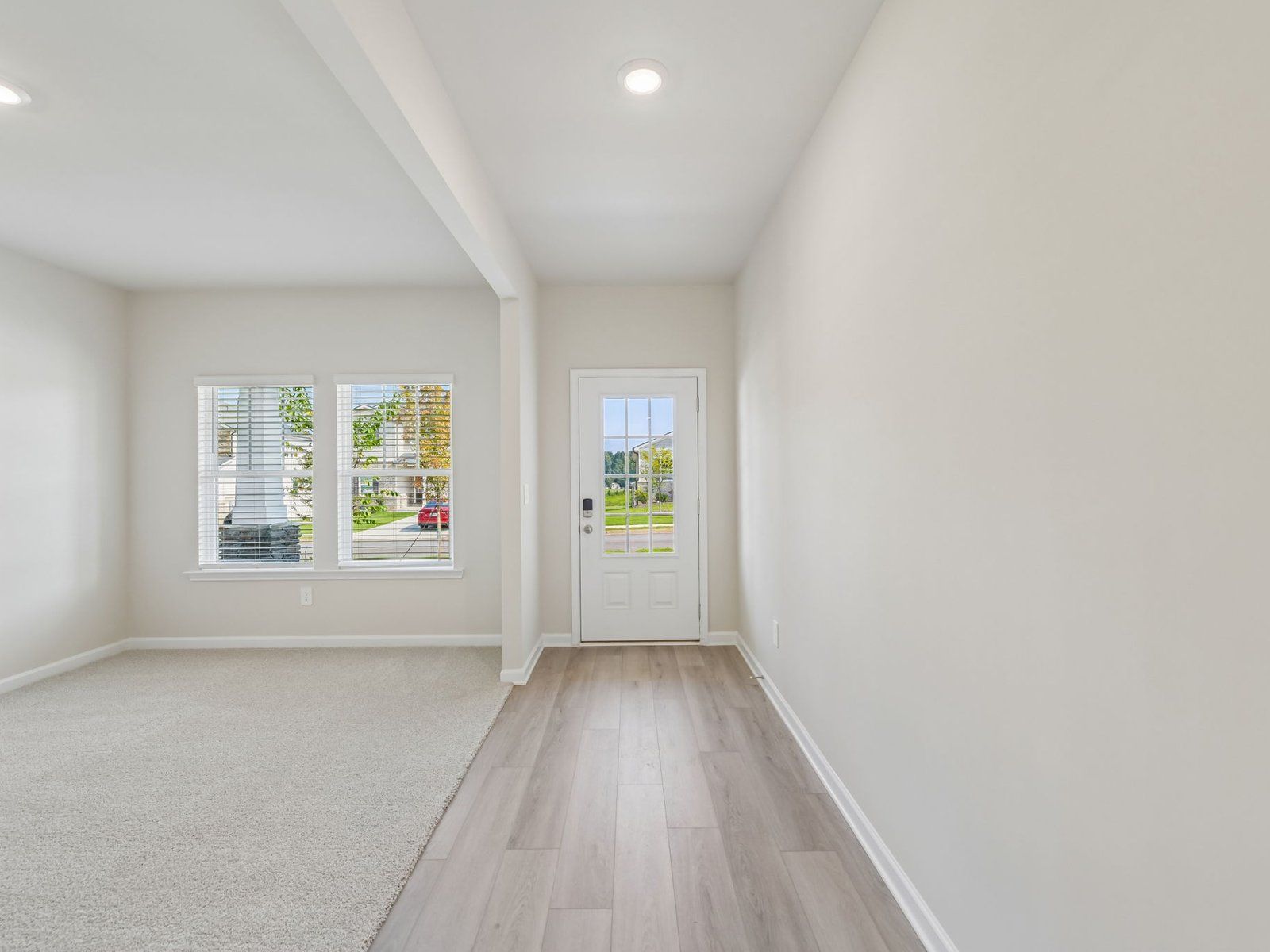 The Fresh Harbor interior package modeled at Preserve at Mountain Creek.