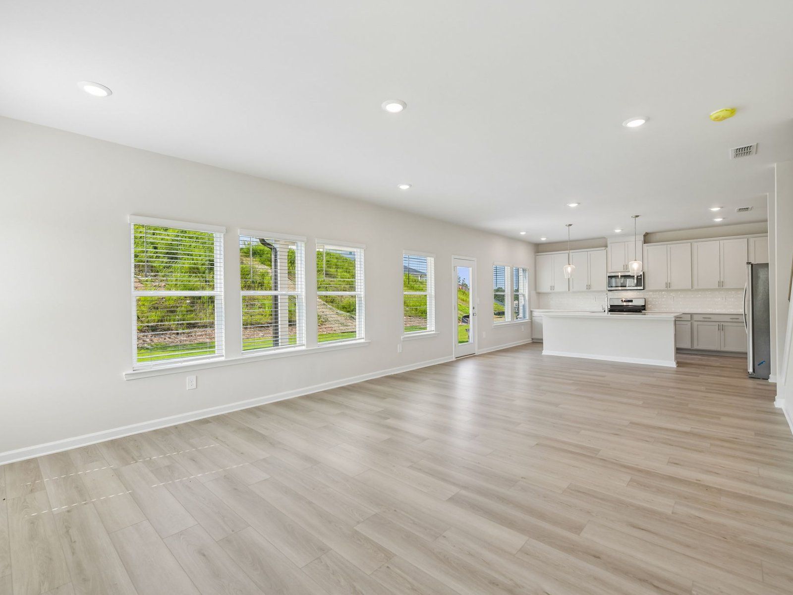 The Fresh Harbor interior package modeled at Preserve at Mountain Creek.