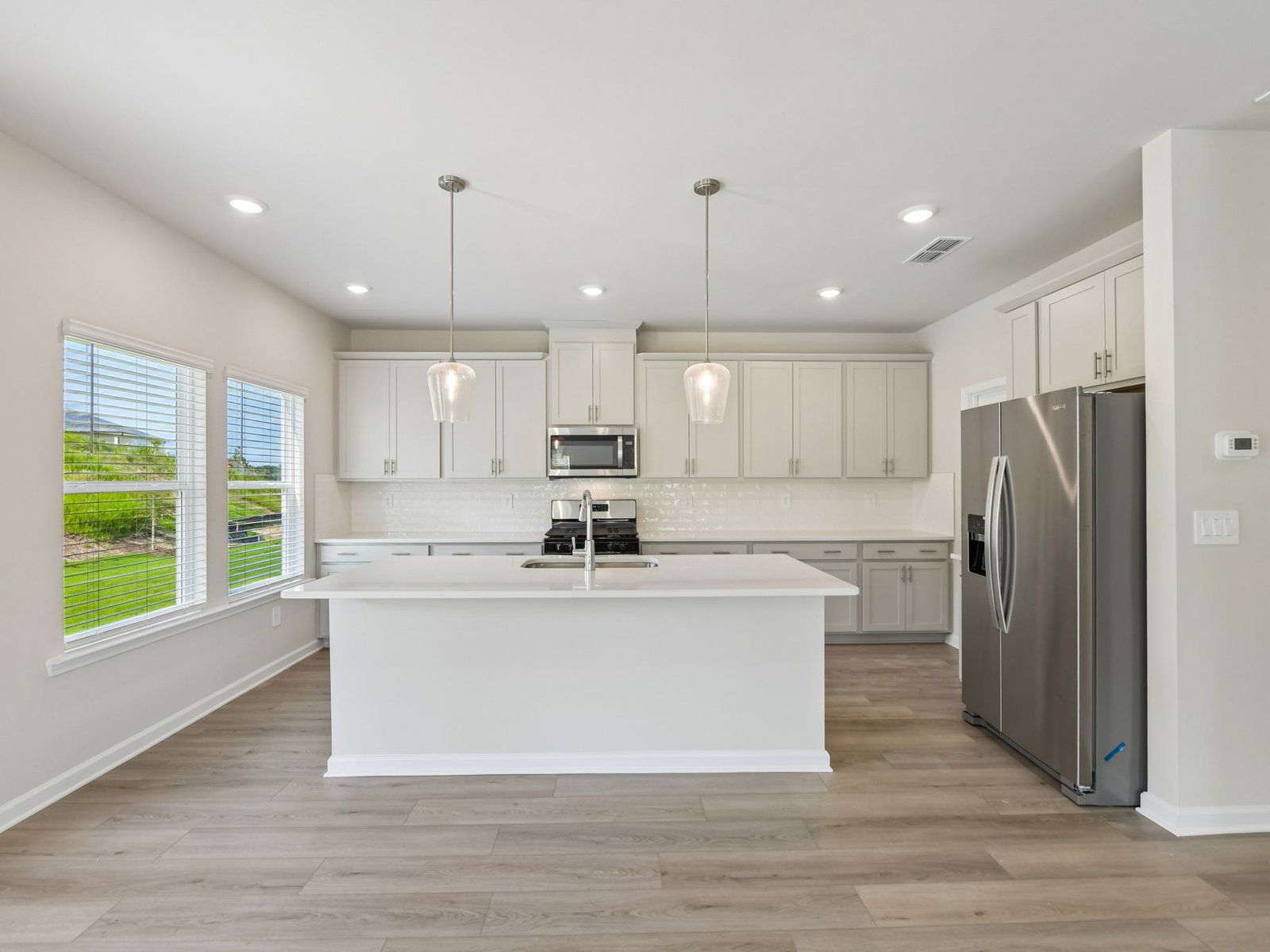 The Fresh Harbor interior package modeled at Preserve at Mountain Creek.