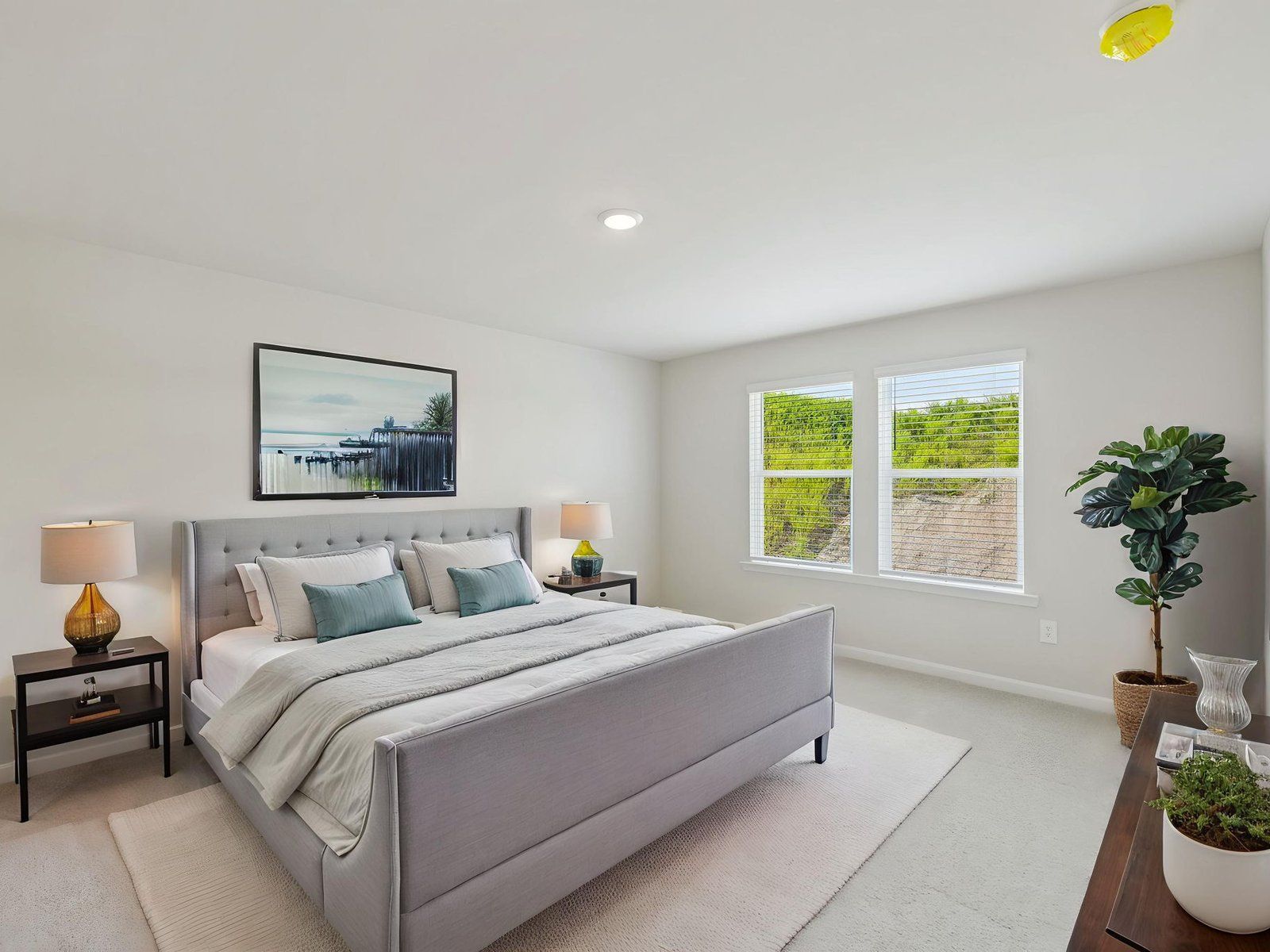The Fresh Harbor interior package modeled at Preserve at Mountain Creek.