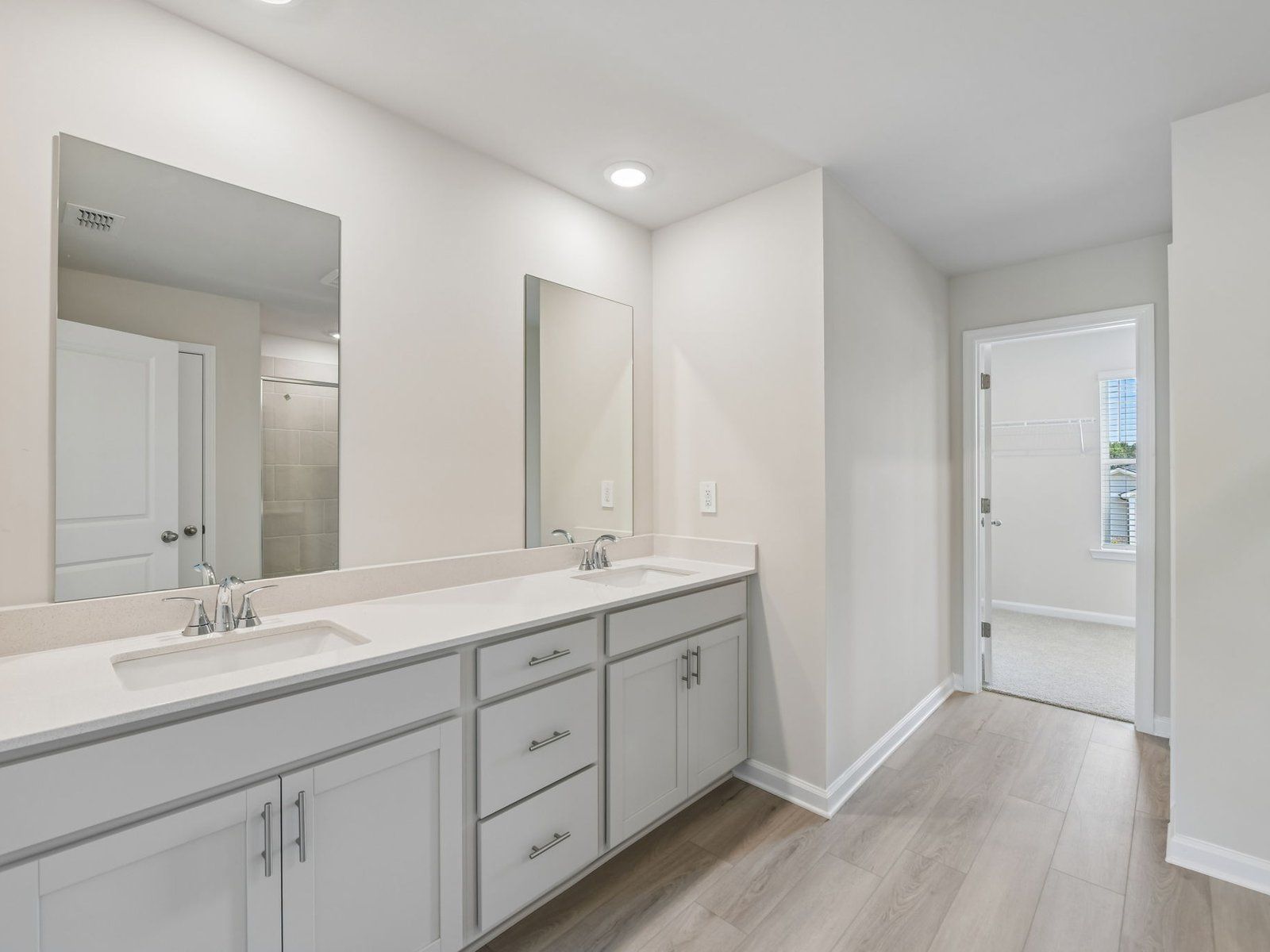 The Fresh Harbor interior package modeled at Preserve at Mountain Creek.
