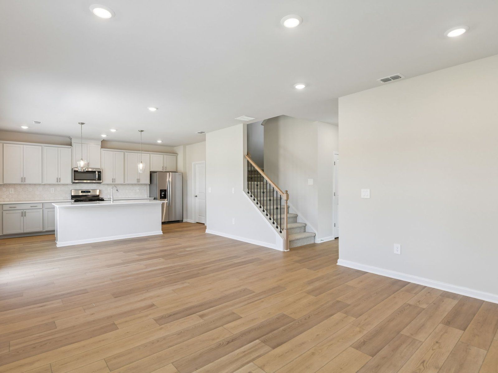 The Radiant Harbor interior package modeled at Preserve at Mountain Creek.
