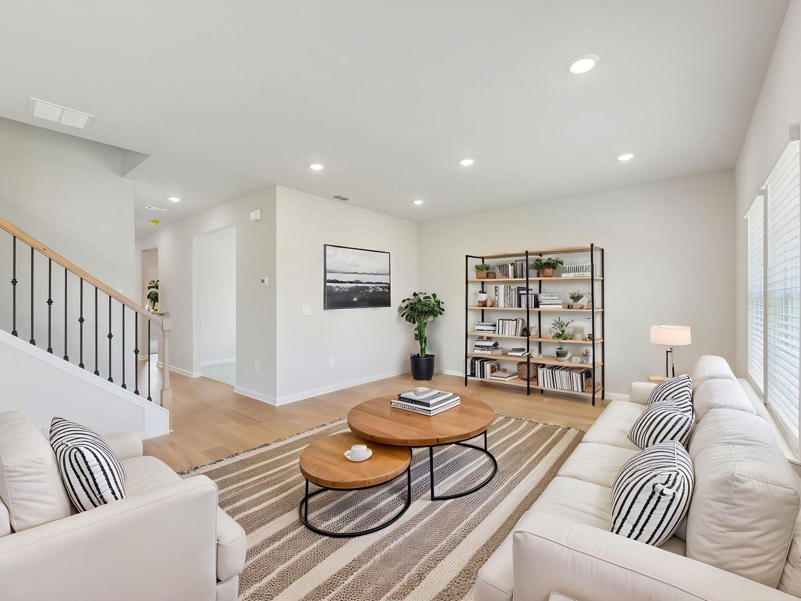 The Radiant Harbor interior package modeled at Preserve at Mountain Creek.