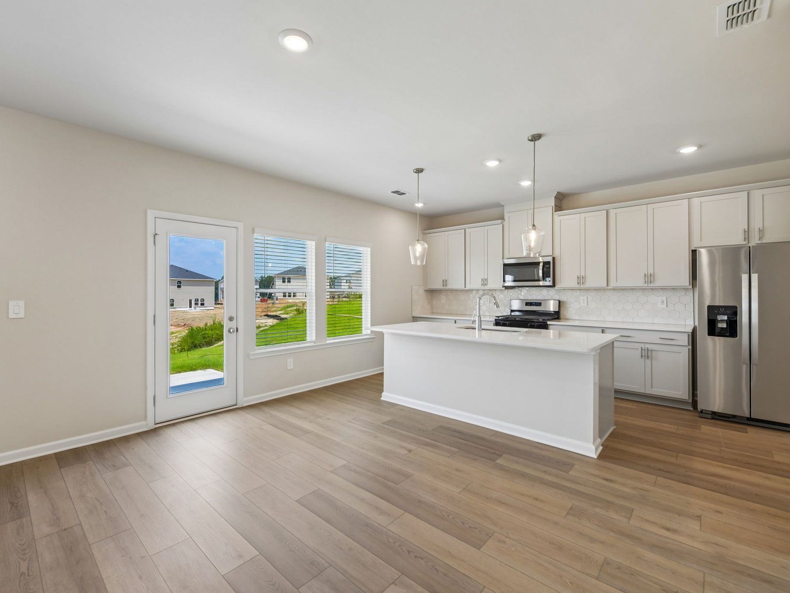 The Radiant Harbor interior package modeled at Preserve at Mountain Creek.