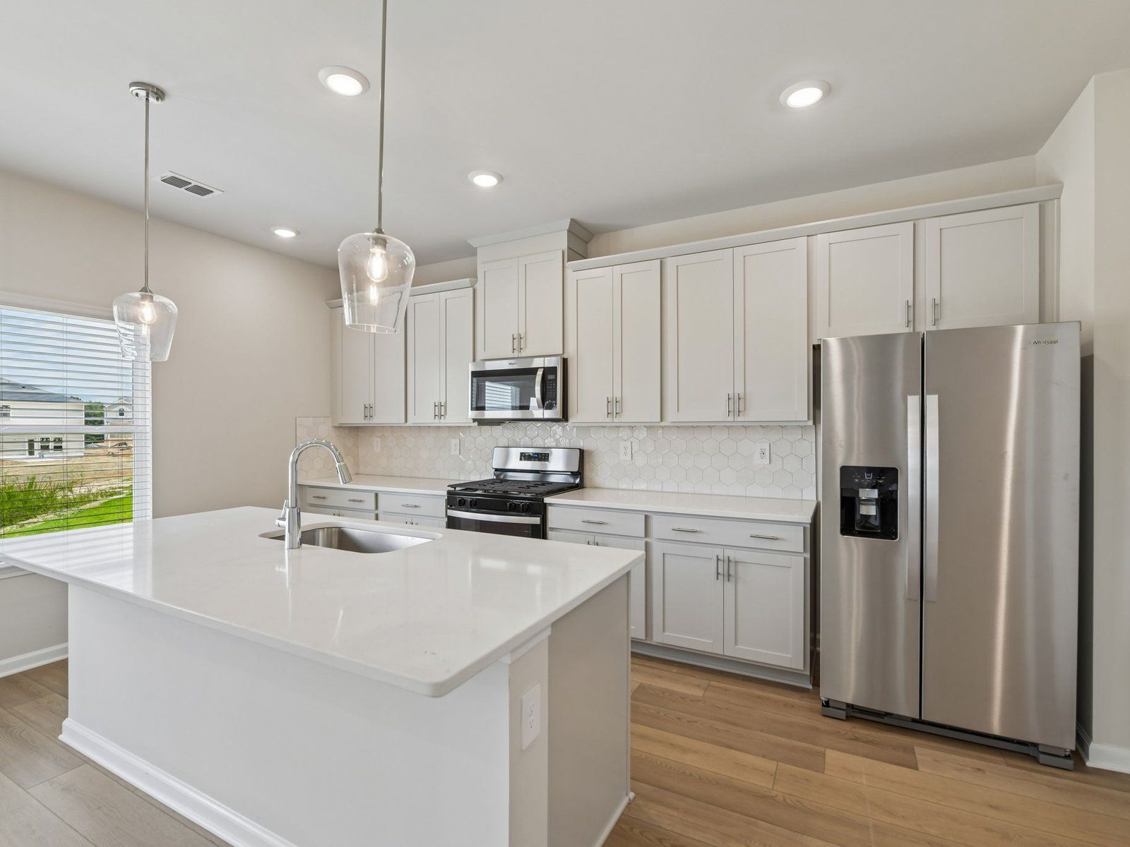 The Radiant Harbor interior package modeled at Preserve at Mountain Creek.
