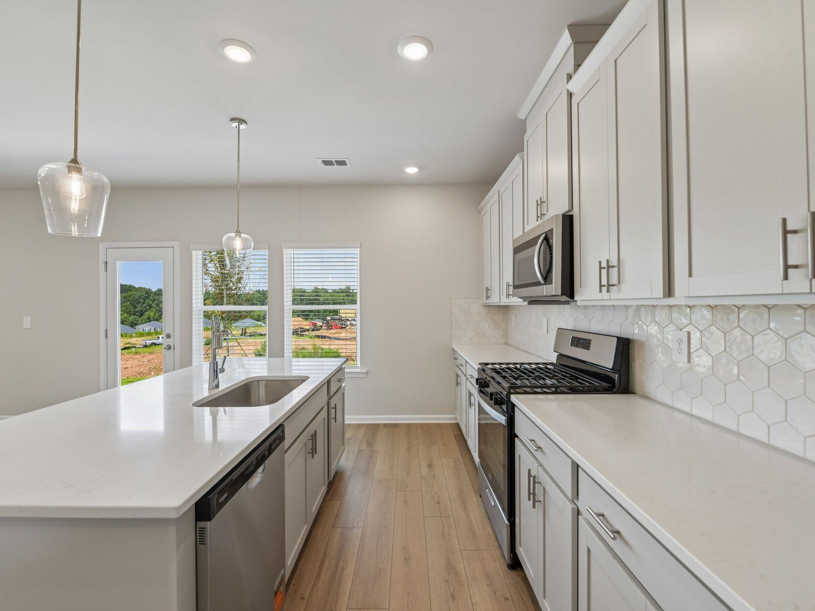 The Radiant Harbor interior package modeled at Preserve at Mountain Creek.