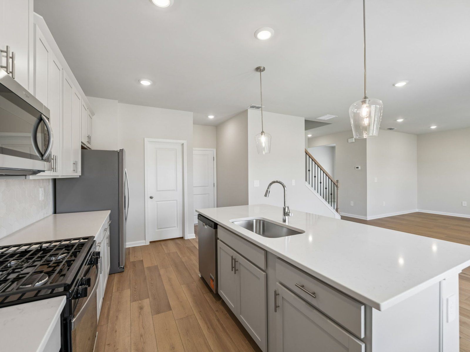 The Radiant Harbor interior package modeled at Preserve at Mountain Creek.
