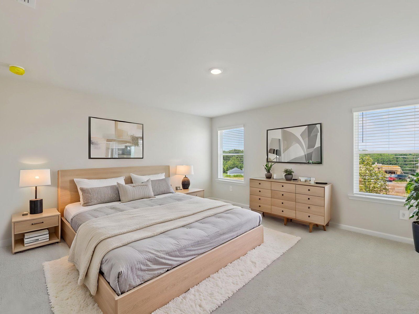 The Radiant Harbor interior package modeled at Preserve at Mountain Creek.