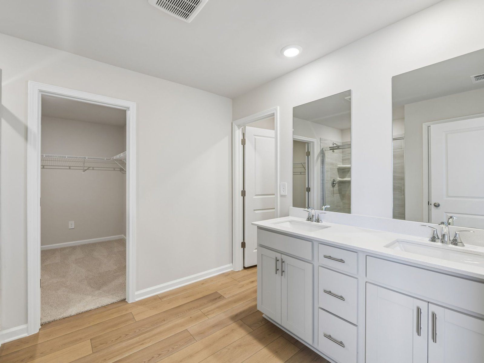 The Radiant Harbor interior package modeled at Preserve at Mountain Creek.