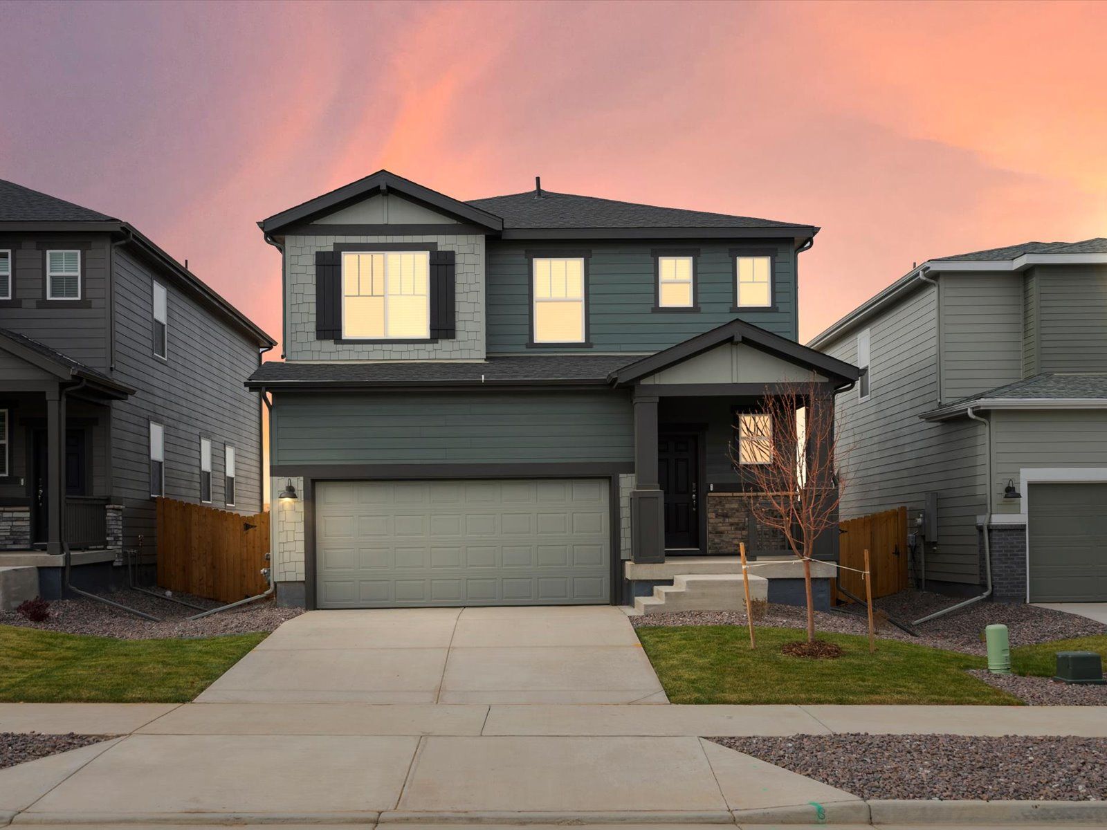 Lake Bluff por Meritage Homes en Greeley Colorado