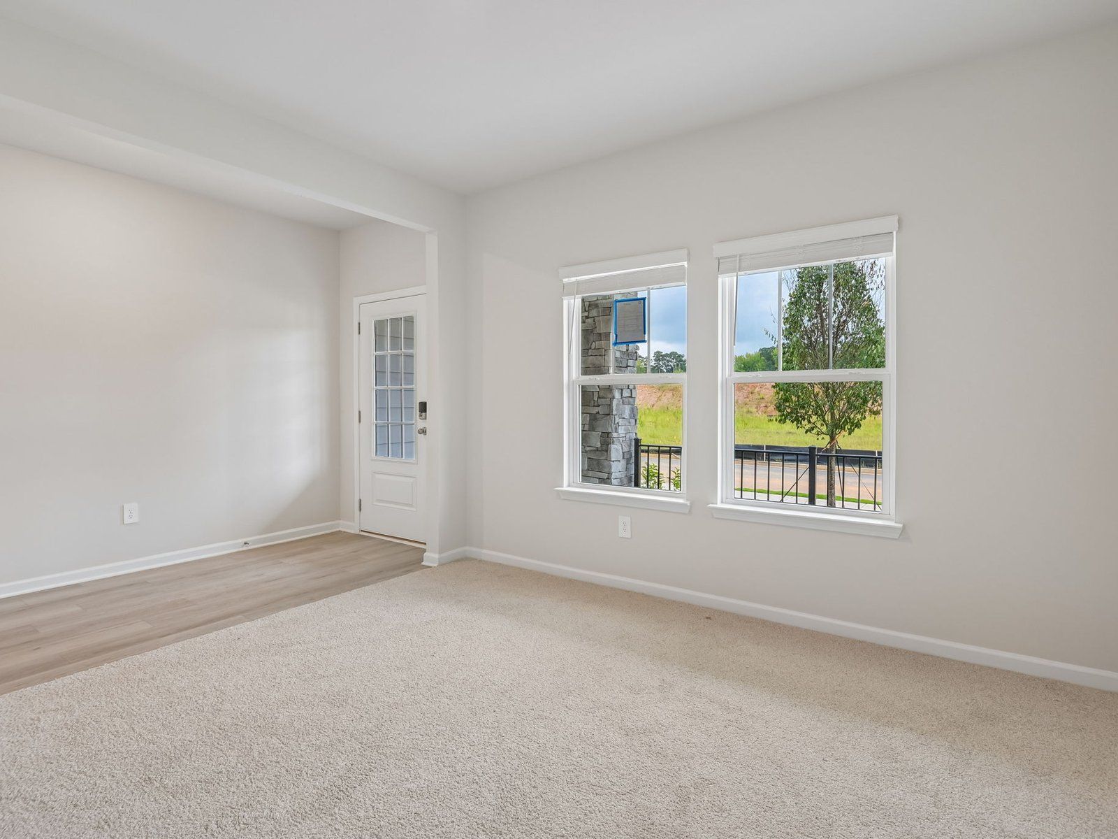 The Finesse White interior package modeled at Harmony Manor.
