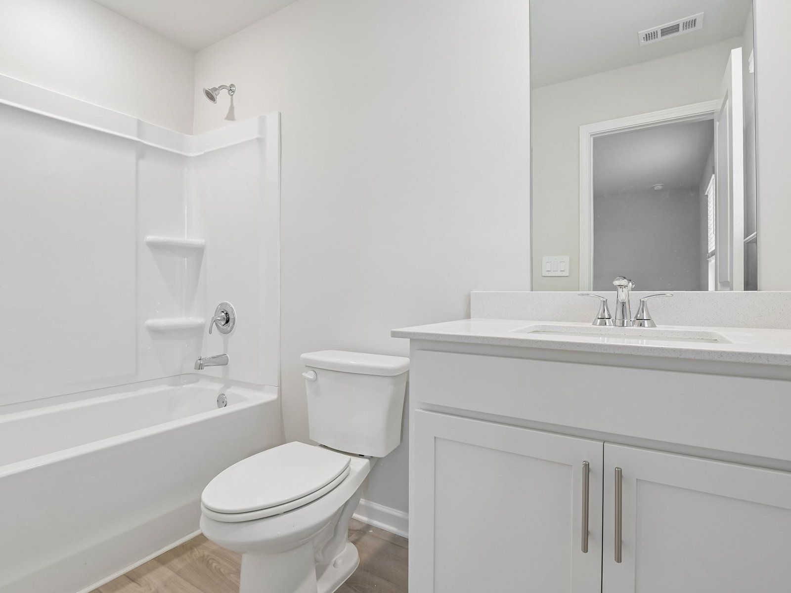 The Finesse White interior package modeled at Harmony Manor.