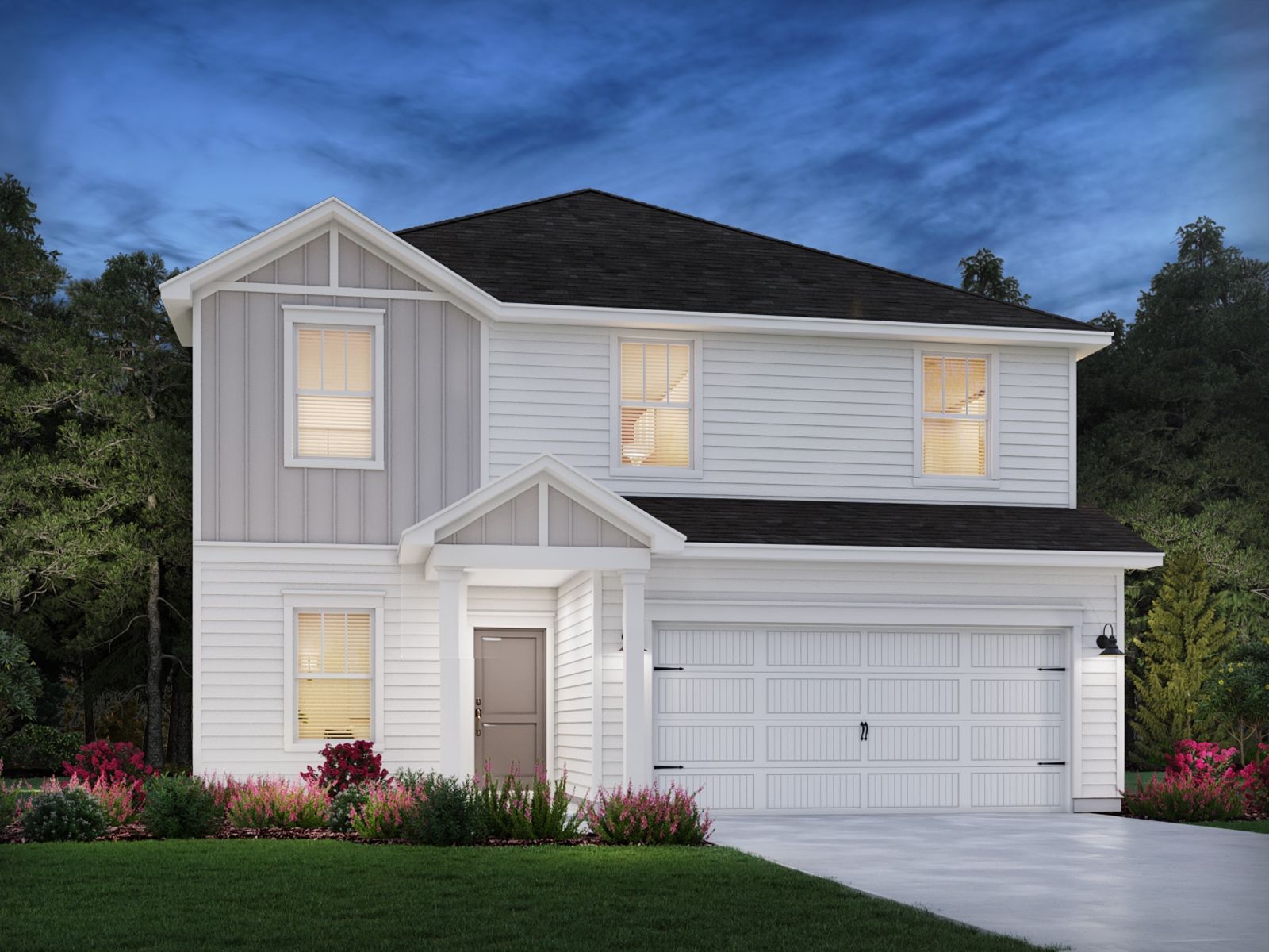 Rockwell Basement - Calico Creek: Cherryville, North Carolina - Meritage Homes