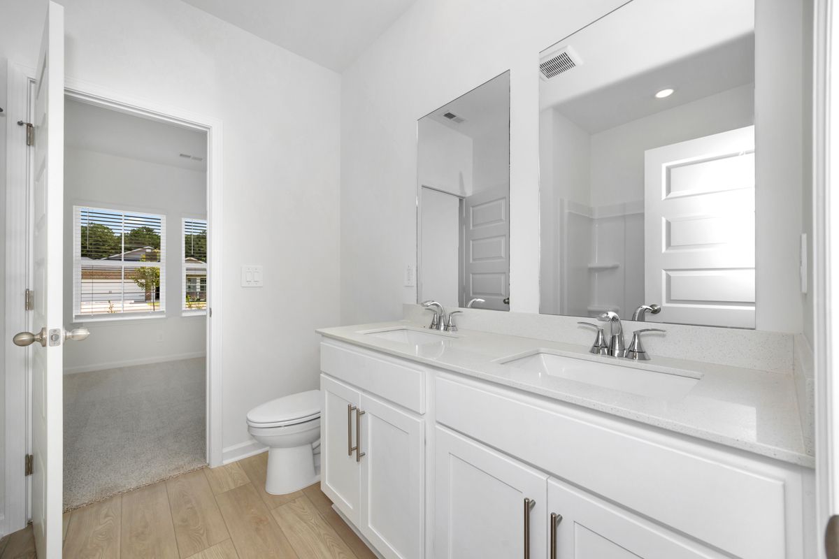 The Gibson floorplan with the Finesse White interior package.