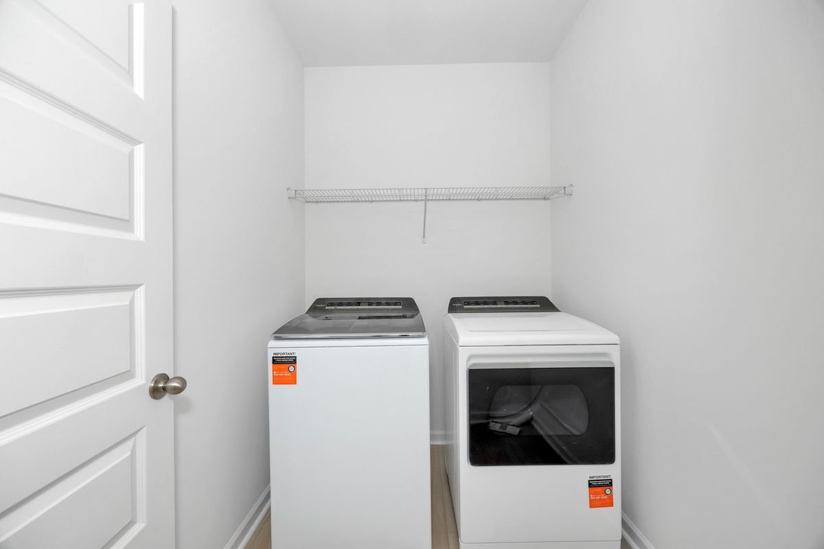 The Gibson floorplan with the Finesse White interior package.