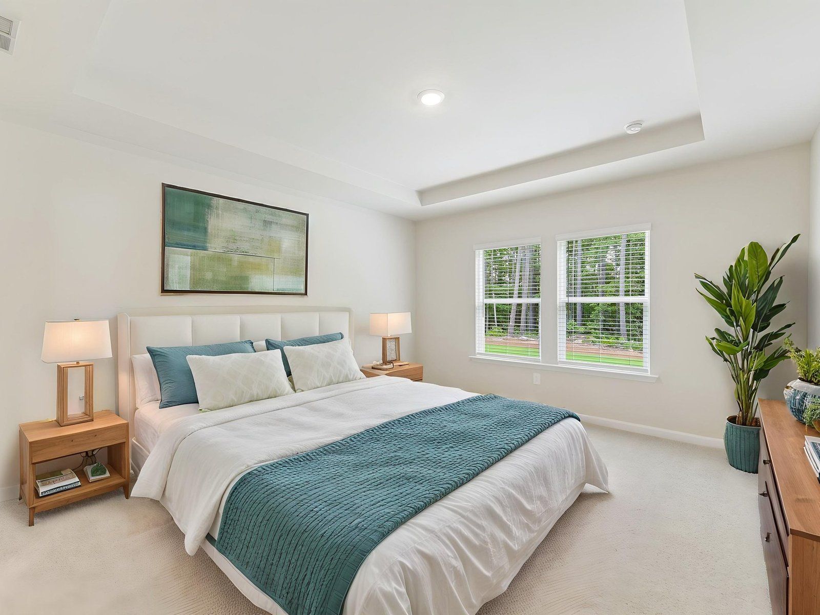 The Elemental White interior package modeled at Parkside at Grayson