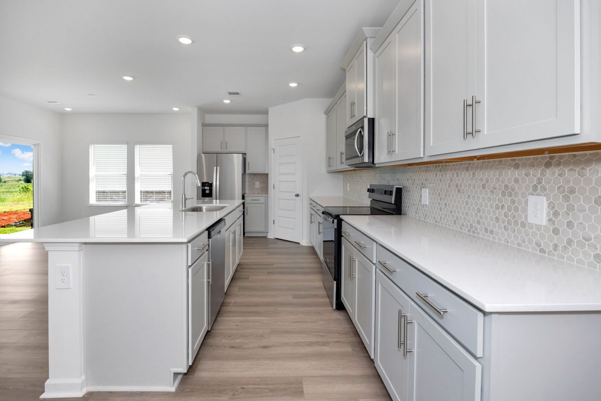 The Gibson floorplan with the Elemental Frost interior package.