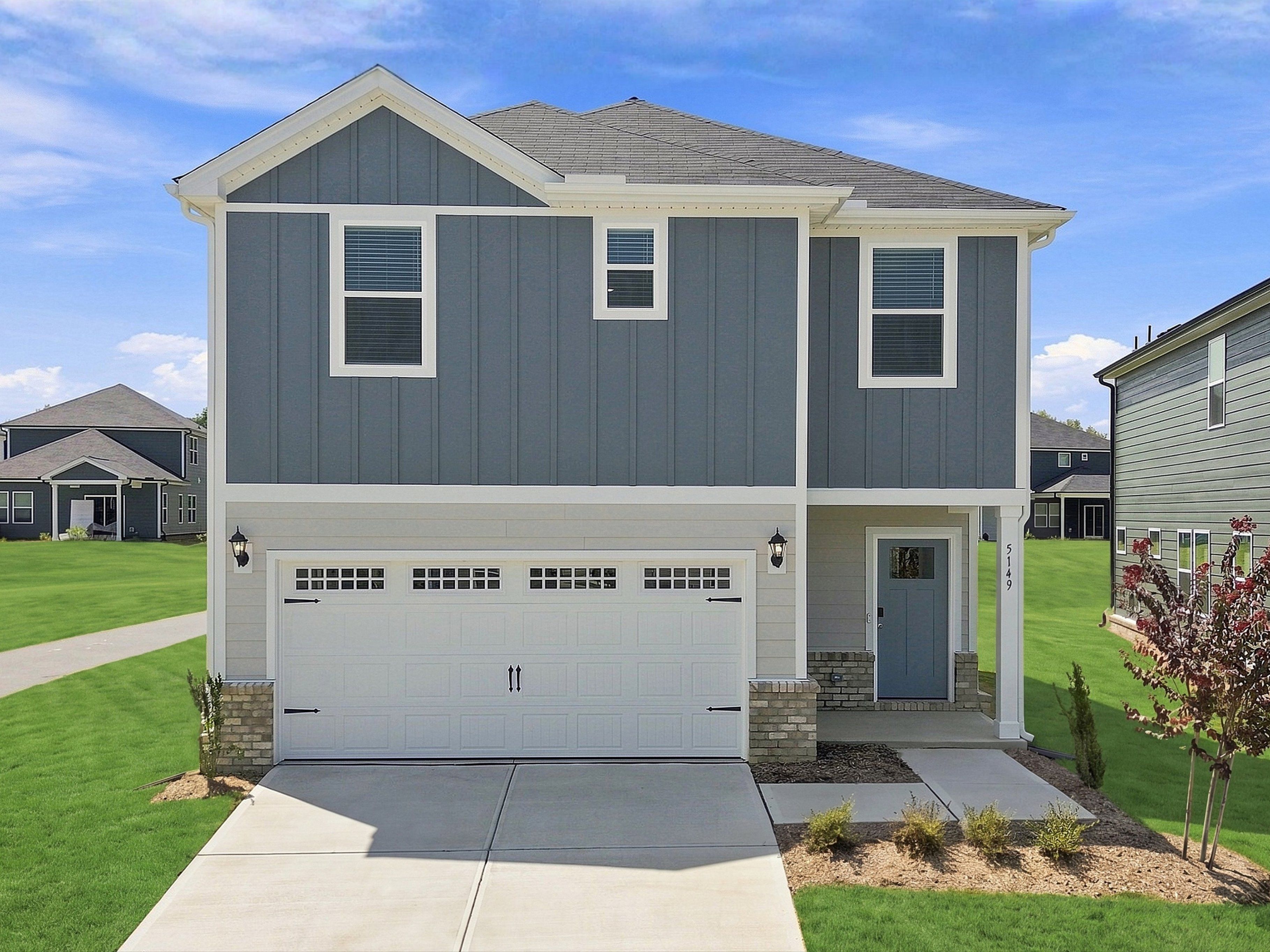 Dallas front exterior at 5149 Cardinal Ridge Way in Wendell, NC.