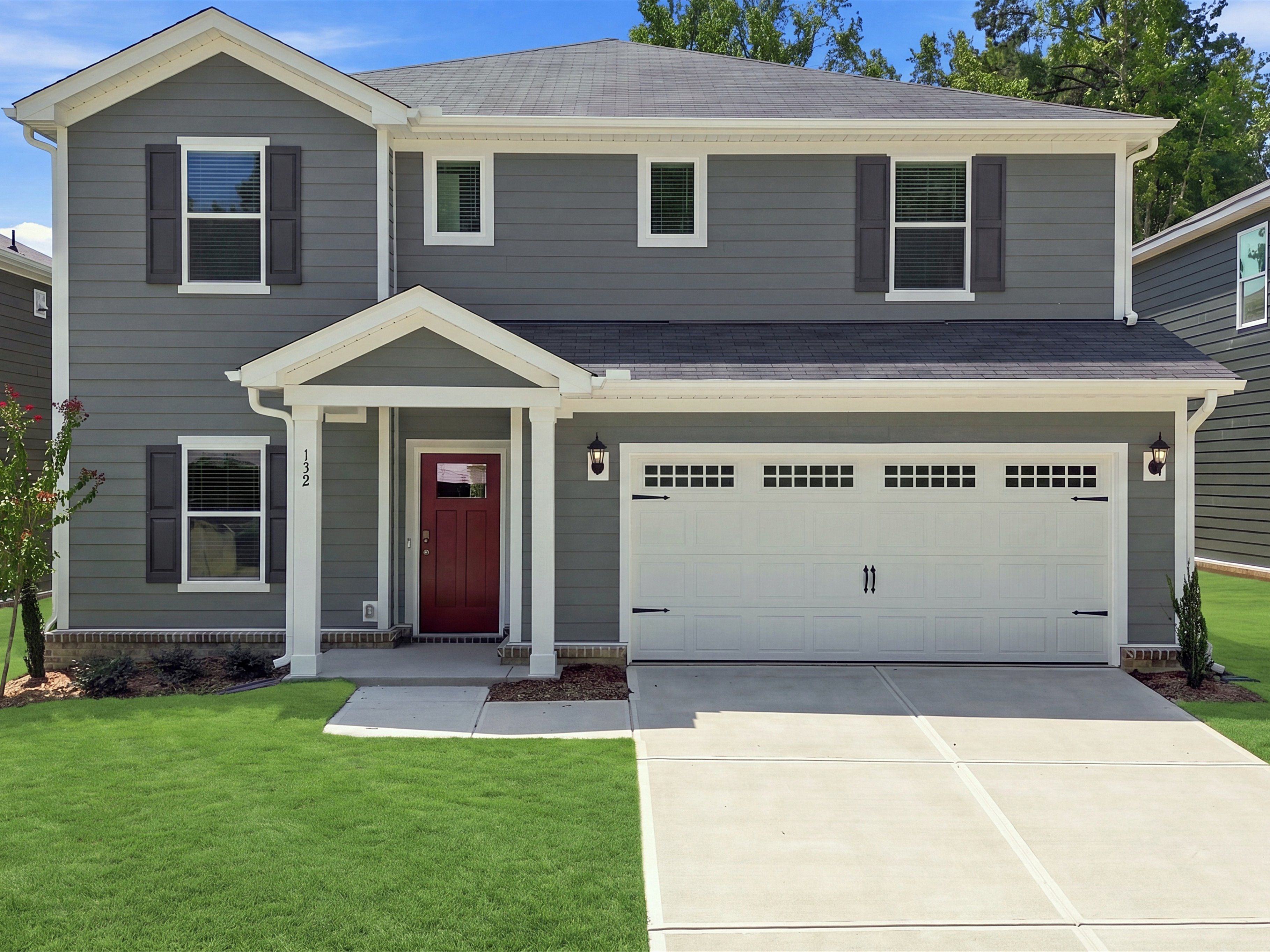 Johnson front exterior at 132 Beadwood street in Durham, NC.