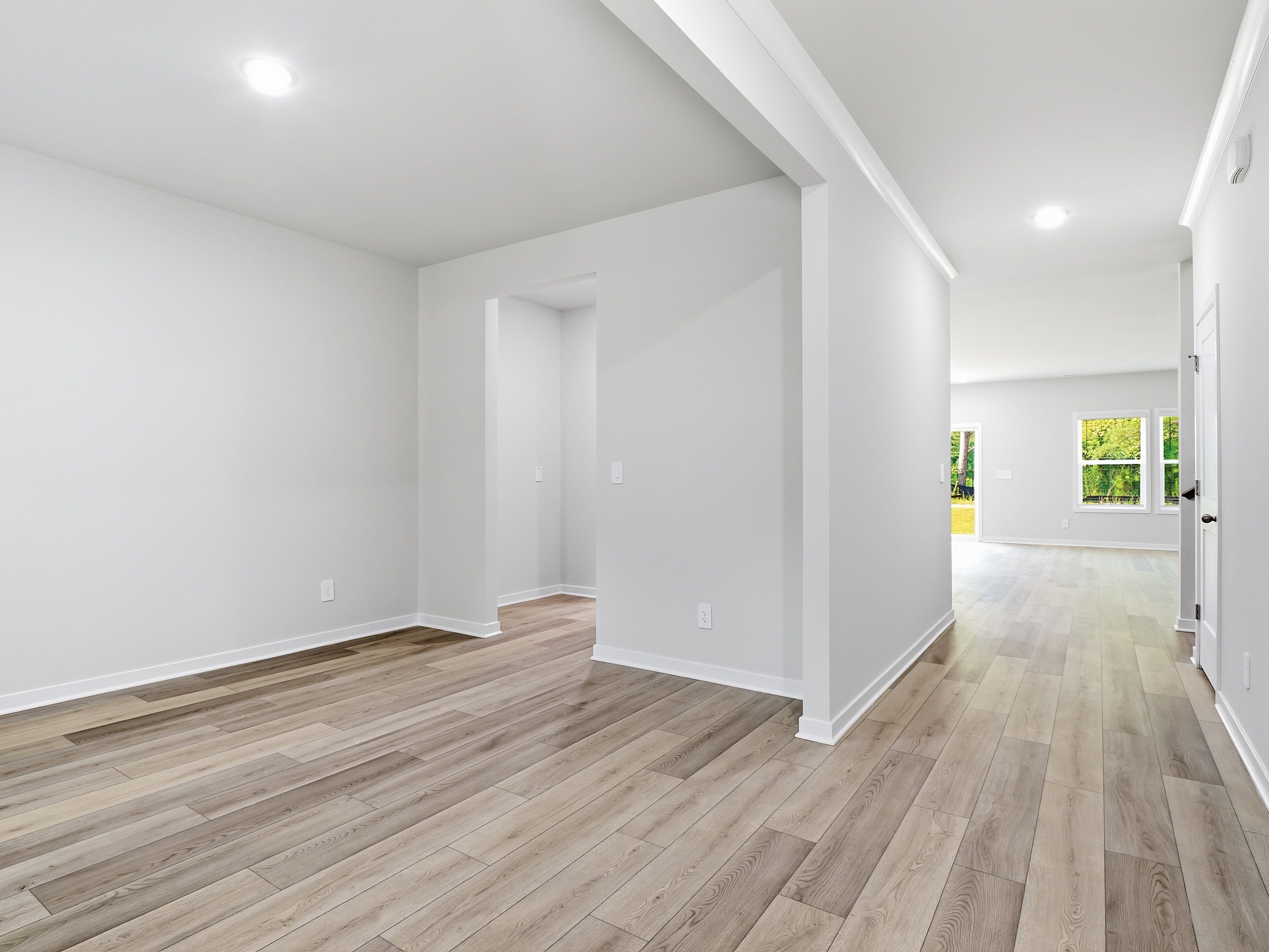 Flex room in the Johnson floorplan at a Meritage Homes community in Wendell, NC.