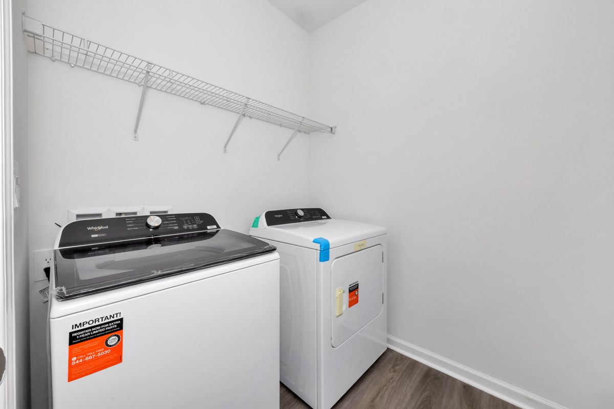 The Newport floorplan with the Cozy White interior package.