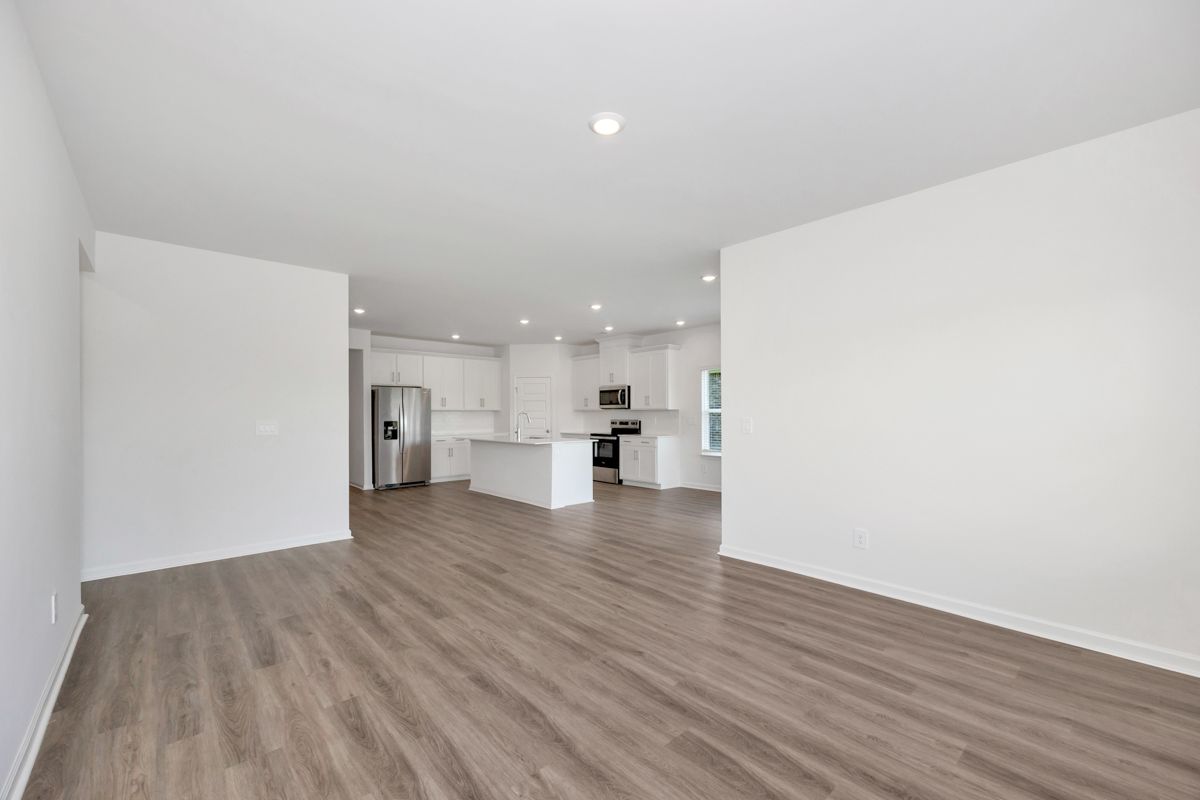 The Newport floorplan with the Cozy White interior package.