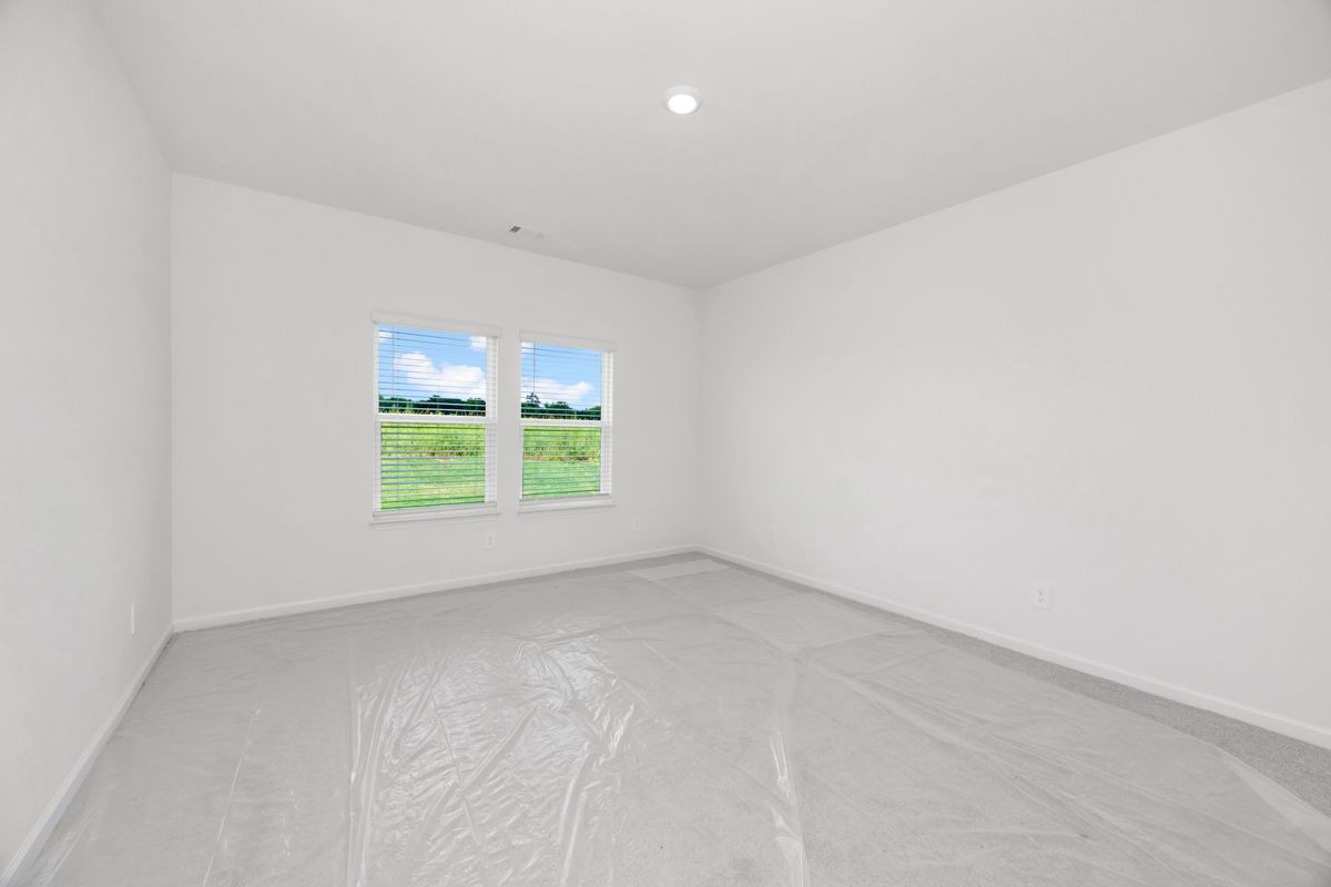 The Newport floorplan with the Cozy White interior package.