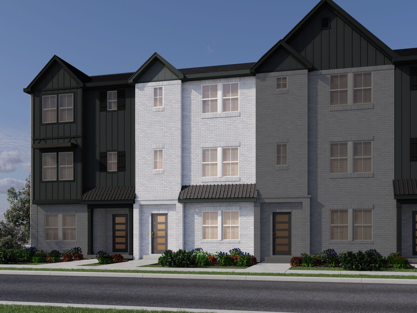 Osborne - McFarland Farms Townhomes: Mt Juliet, Tennessee - Meritage Homes