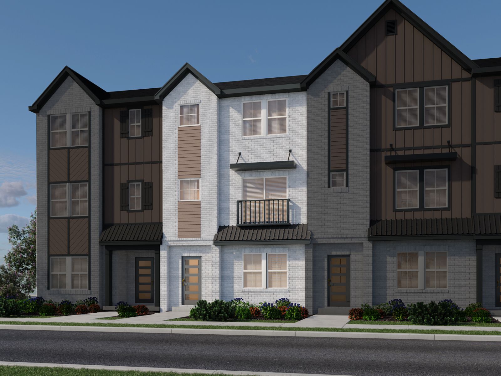 Osborne - McFarland Farms Townhomes: Mt Juliet, Tennessee - Meritage Homes