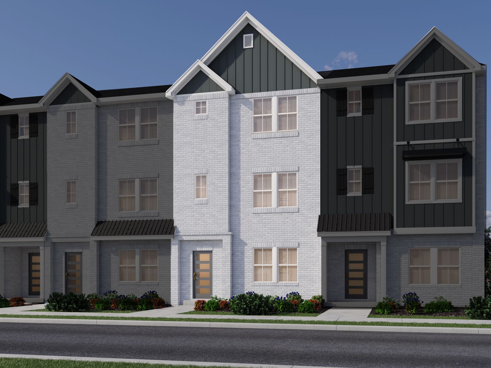 Stuart - McFarland Farms Townhomes: Mt Juliet, Tennessee - Meritage Homes