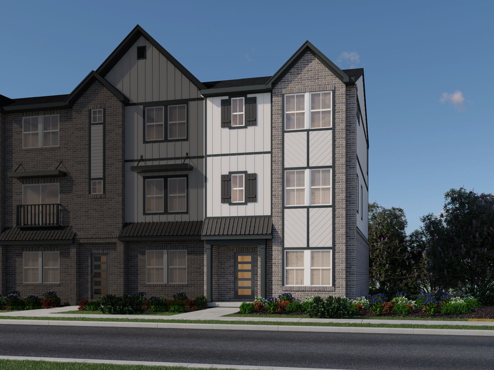 Fairchild - McFarland Farms Townhomes: Mt Juliet, Tennessee - Meritage Homes