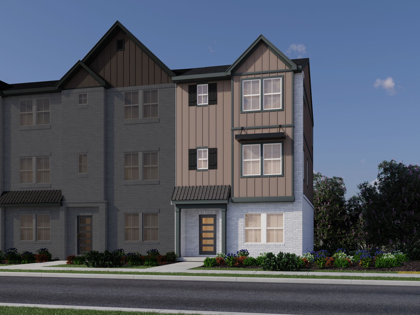 Fairchild - McFarland Farms Townhomes: Mt Juliet, Tennessee - Meritage Homes