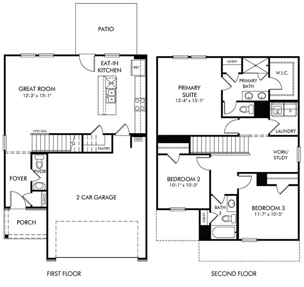 Finley - Manning Mill: Adairsville, Georgia - Meritage Homes