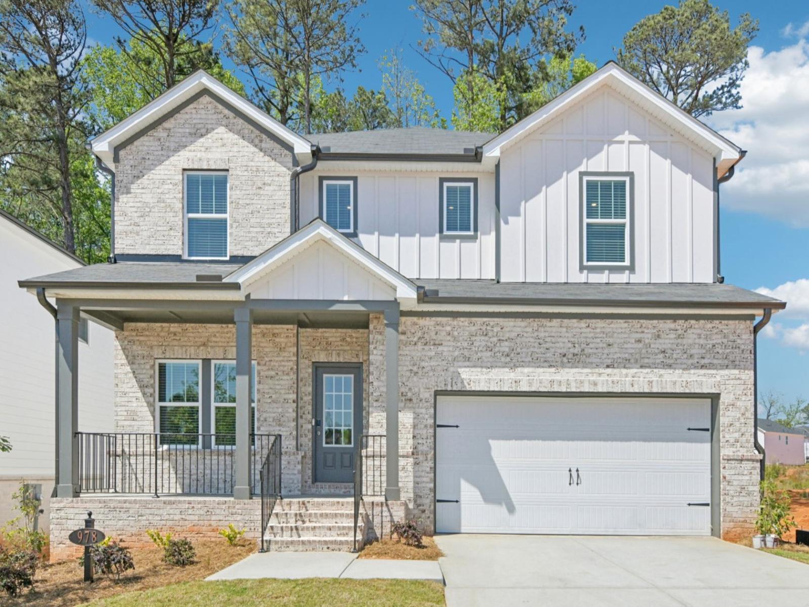 Johnson Basement - Preserve at Mountain Creek: Pendergrass, Georgia - Meritage Homes
