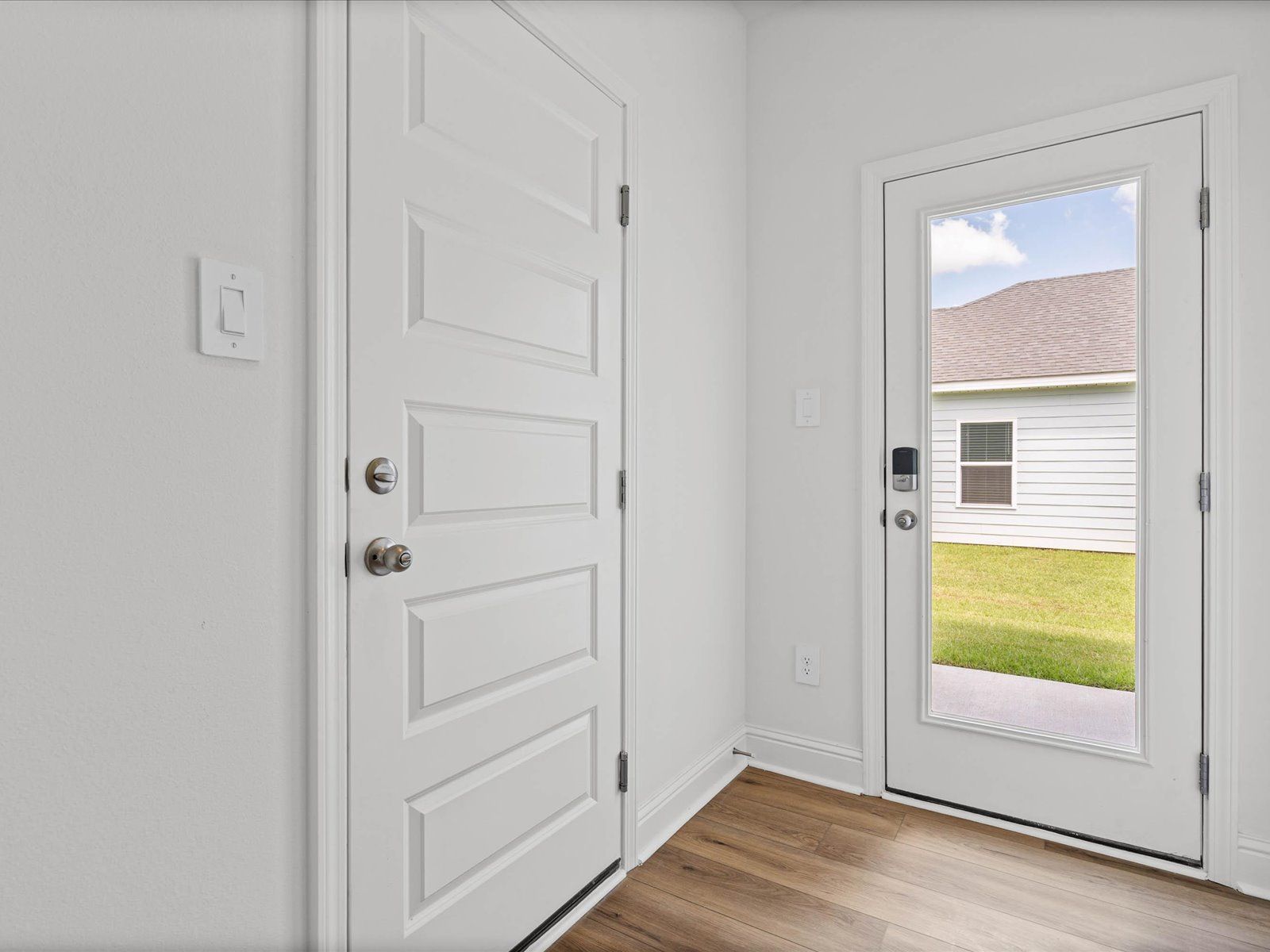 Entry in the Fraser floorplan at a Meritage Homes community in Ocean Springs, MS.