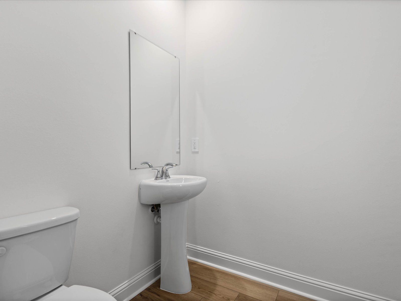 Half Bathroom in the Fraser floorplan at a Meritage Homes community in Ocean Springs, MS.
