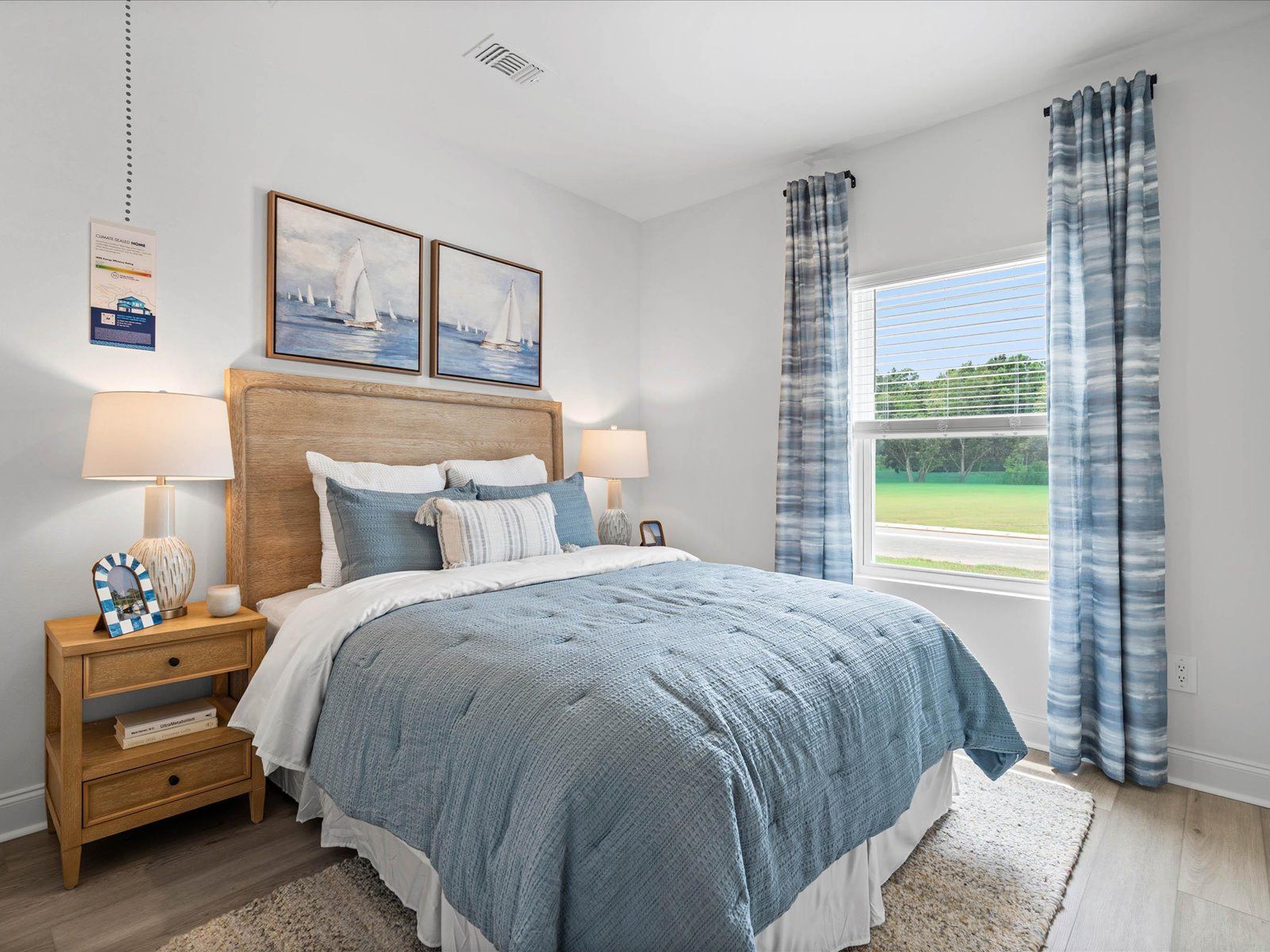 Secondary Bedroom in the Newport floorplan at a Meritage Homes community in Gulfport, MS.