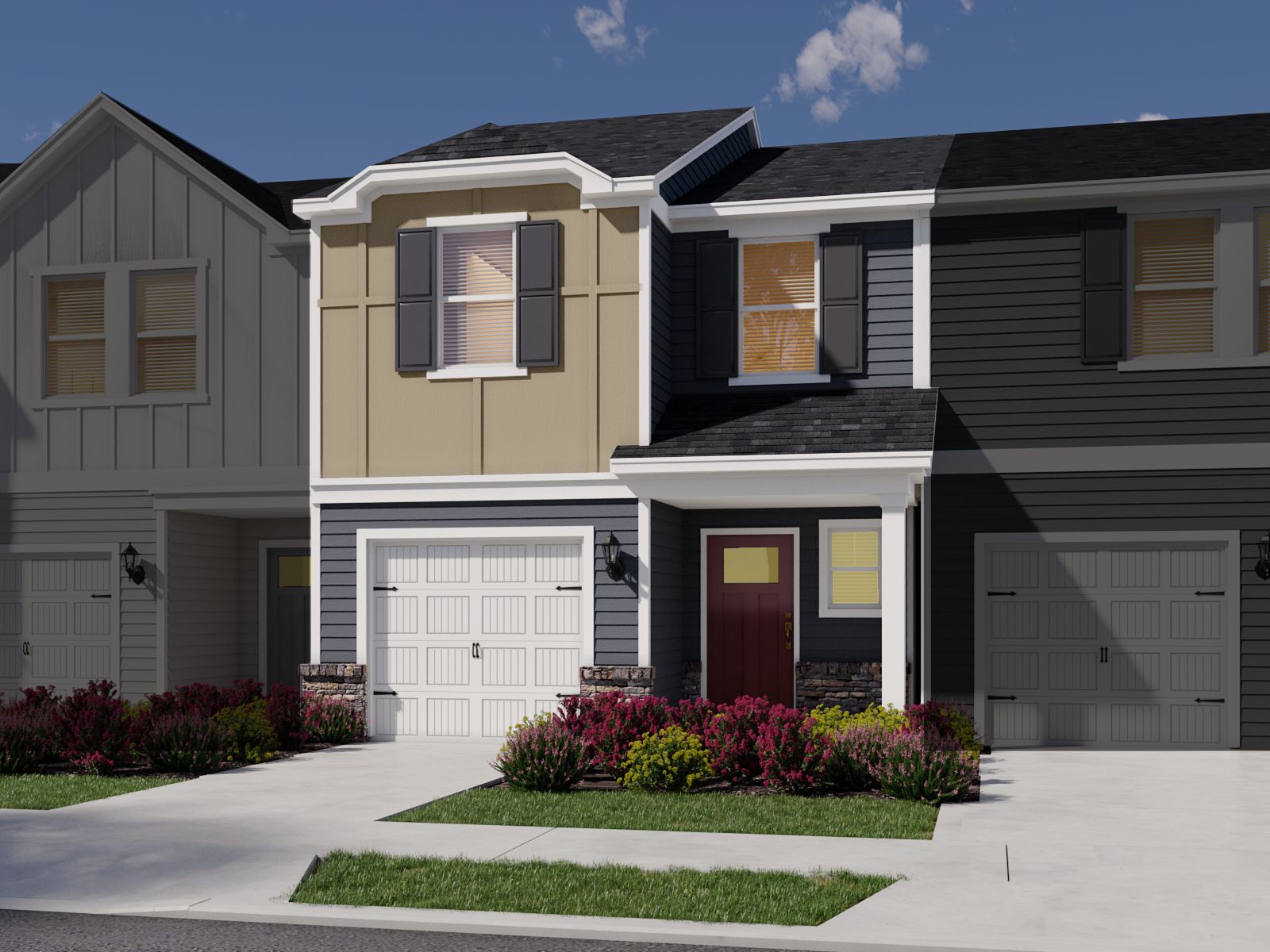 Avalon Place Townes por Meritage Homes en Raleigh-Durham-Chapel Hill North Carolina