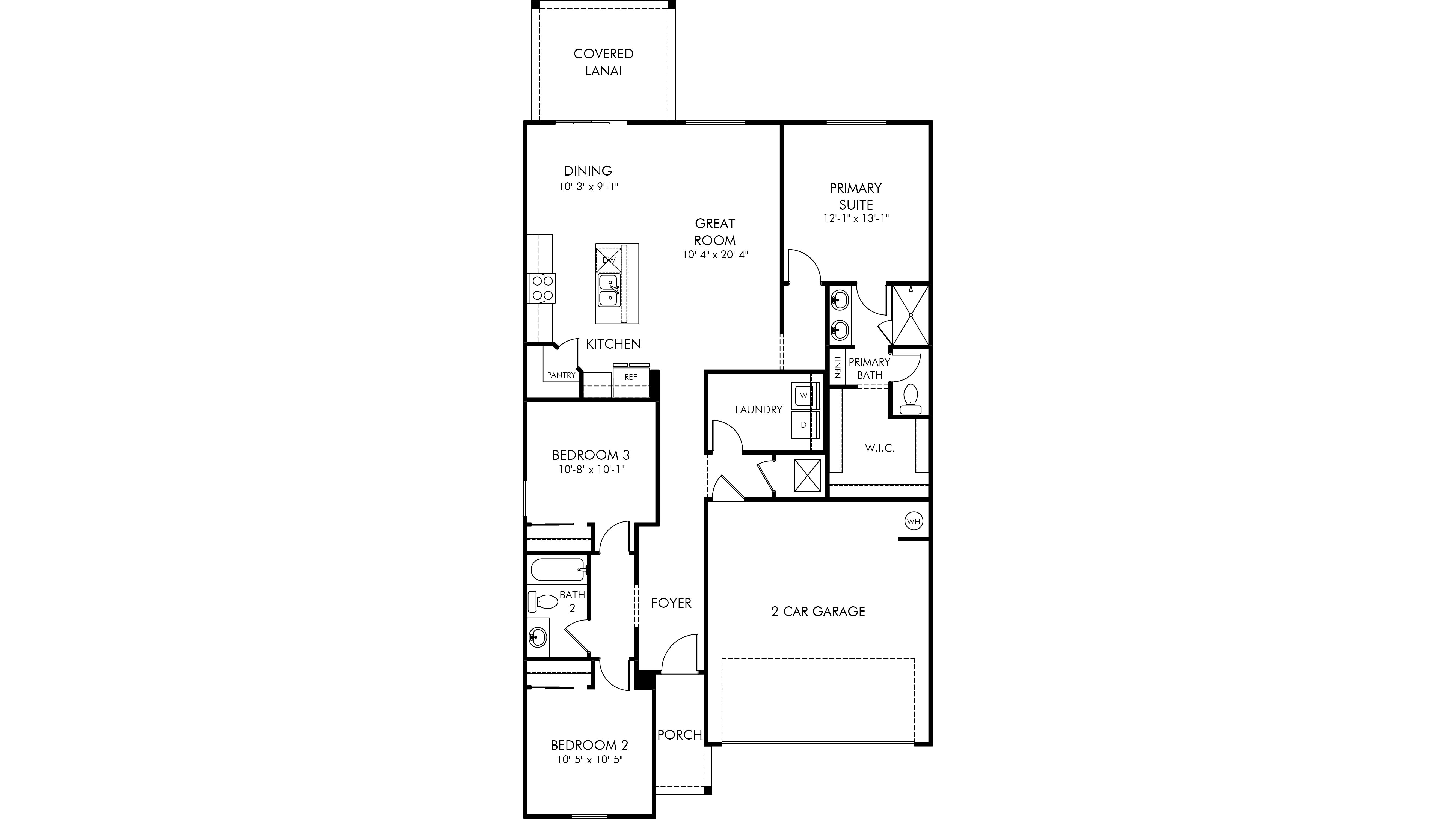 Archer floor plan