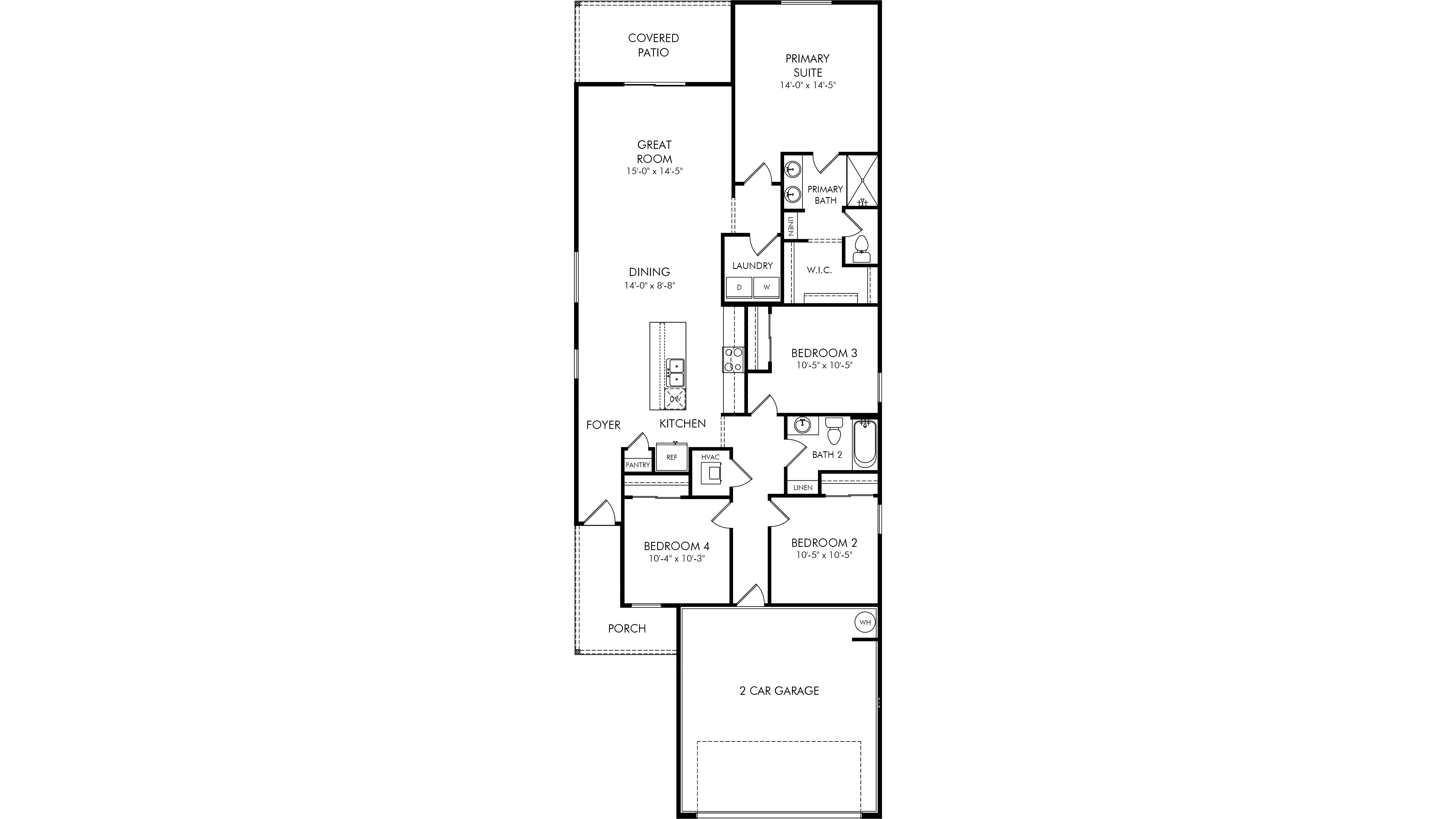 Amelia floor plan