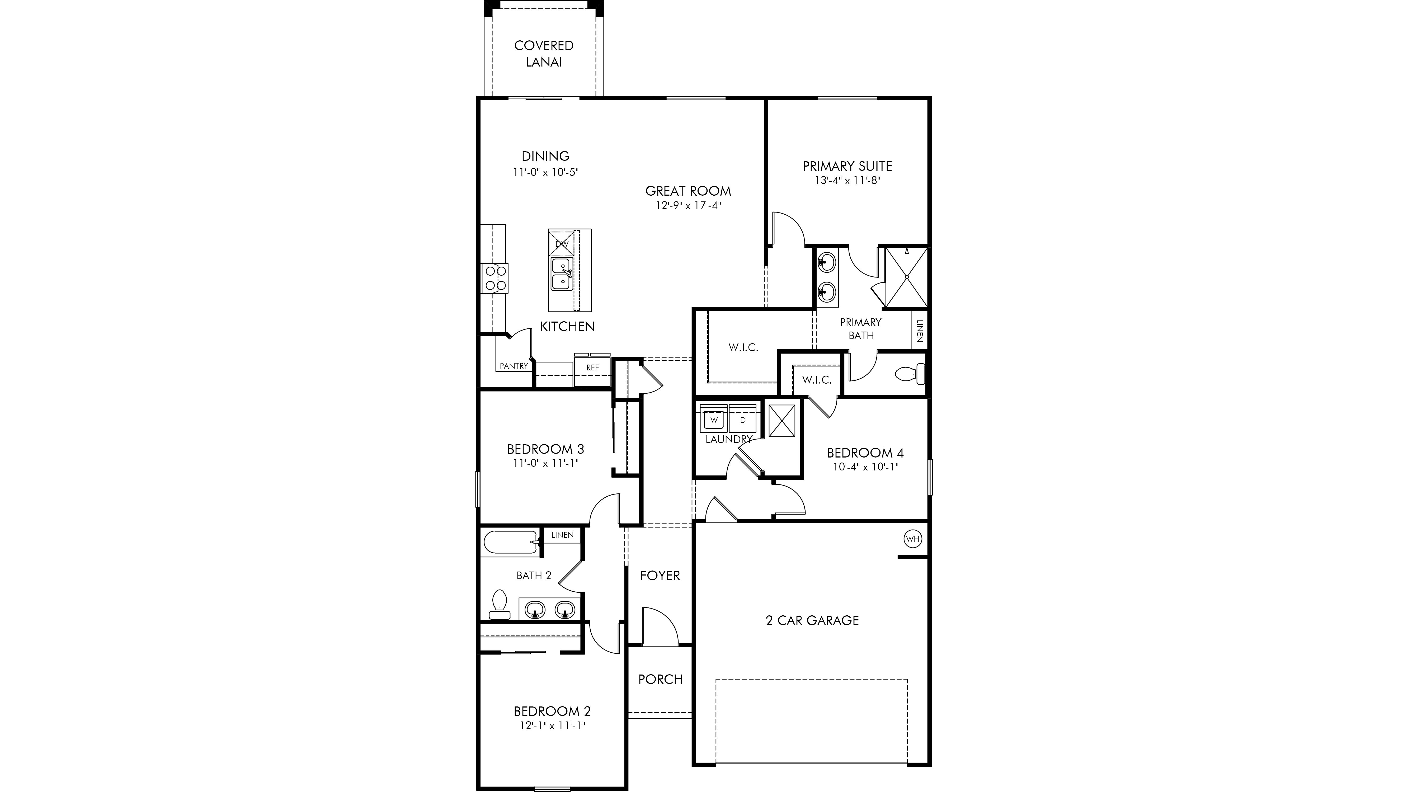 Gardenia floor plan
