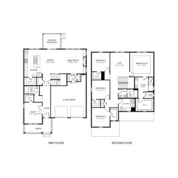 Remington floor plan