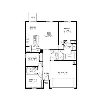 Bluebell - The Reserve at Van Oaks: Auburndale, Florida - Meritage Homes