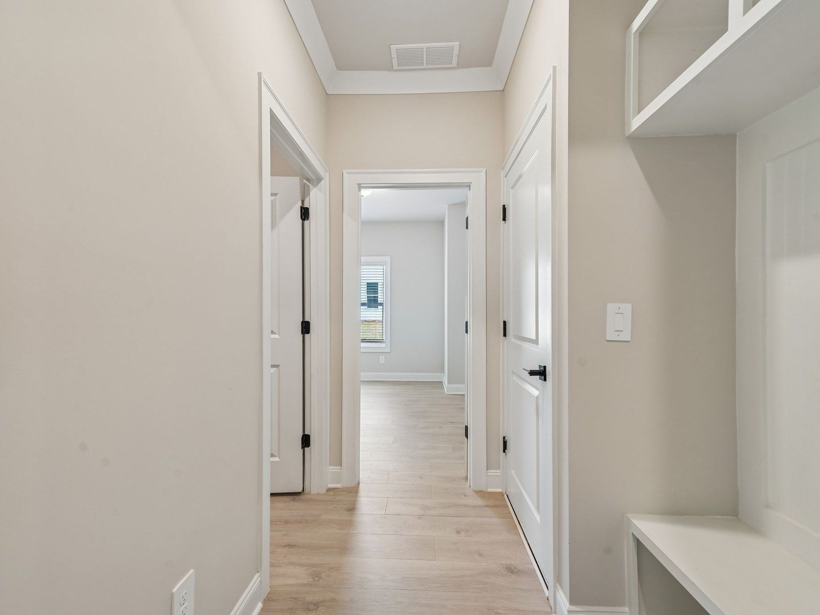 The Modern Glam Stone interior package modeled at River Pointe.